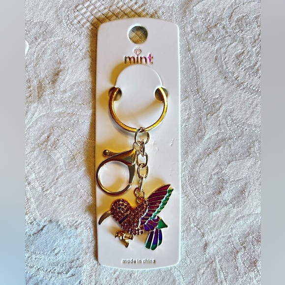 BOGO ! Mint Colorful Bird Keychain/Bagchain - Picture 3 of 3